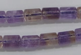 CAN27 15.5 inches 8*12mm column natural ametrine gemstone beads