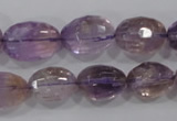 CAN28 15.5 inches 12*16mm faceted nugget natural ametrine beads