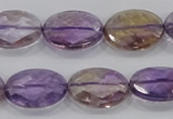 CAN33 15.5 inches 13*18mm faceted oval natural ametrine beads