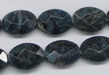 CAP10 15.5 inches 15*20mm faceted oval apatite gemstone beads wholesale