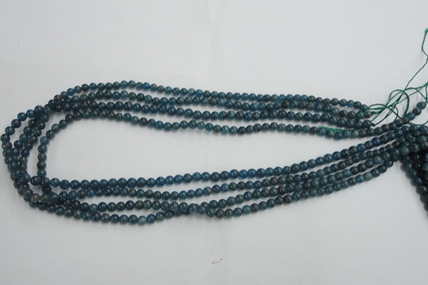 CAP201 15.5 inches 4mm round natural apatite gemstone beads