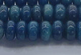 CAP370 15.5 inches 5*8mm rondelle apatite gemstone beads