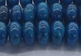 CAP372 15.5 inches 7*12mm rondelle apatite gemstone beads