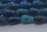 CAP375 15.5 inches 6*10mm teardrop apatite gemstone beads