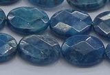 CAP391 15.5 inches 12*16mm faceted oval apatite gemstone beads