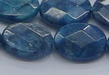 CAP393 15.5 inches 15*20mm faceted oval apatite gemstone beads