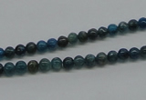 CAP51 15.5 inches 4mm round dyed apatite gemstone beads wholesale