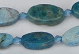 CAP552 15.5 inches 10*18mm oval apatite gemstone beads