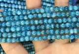 CAP605 15.5 inches 5mm round natural apatite gemstone beads