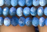 CAP616 15.5 inches 3*5mm faceted rondelle apatite gemstone beads