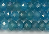 CAP623 15.5 inches 3*4mm faceted rondelle apatite beads