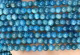 CAP651 15.5 inches 6mm round natural apatite beads wholesale