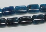 CAP69 15.5 inches 10*14mm rectangle dyed apatite gemstone beads