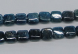 CAP70 15.5 inches 8*8mm square dyed apatite gemstone beads wholesale