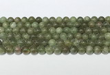 CAP709 15.5 inches 8mm round green apatite gemstone beads wholesale