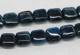 CAP71 15.5 inches 10*10mm square dyed apatite gemstone beads wholesale