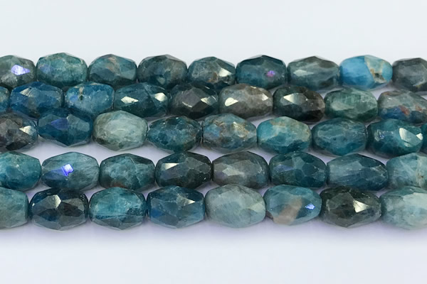 CAP730 15 inches 10*14mm faceted nuggets apatite beads