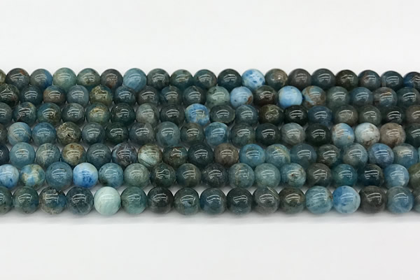 CAP731 15 inches 6mm round apatite gemstone beads