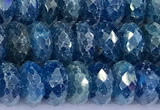 CAP748 15 inches 5*8mm faceted rondelle apatite beads