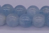 CAQ126 15.5 inches 14mm round AAA grade natural aquamarine beads