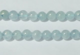 CAQ200 15.5 inches 6mm round natural aquamarine beads wholesale