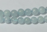 CAQ201 15.5 inches 8mm round natural aquamarine beads wholesale