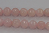 CAQ482 15.5 inches 8mm round natural pink aquamarine beads