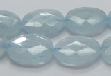 CAQ52 15.5 inches 15*20mm faceted oval natural aquamarine beads