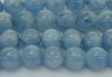 CAQ527 15.5 inches 6mm round AA+ grade natural aquamarine beads