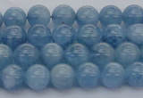 CAQ536 15.5 inches 6mm round AAA grade natural aquamarine beads