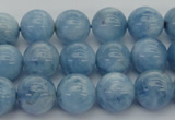 CAQ538 15.5 inches 10mm round AAA grade natural aquamarine beads