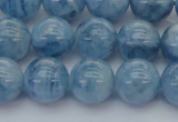 CAQ546 15.5 inches 10mm round AAAA grade natural aquamarine beads