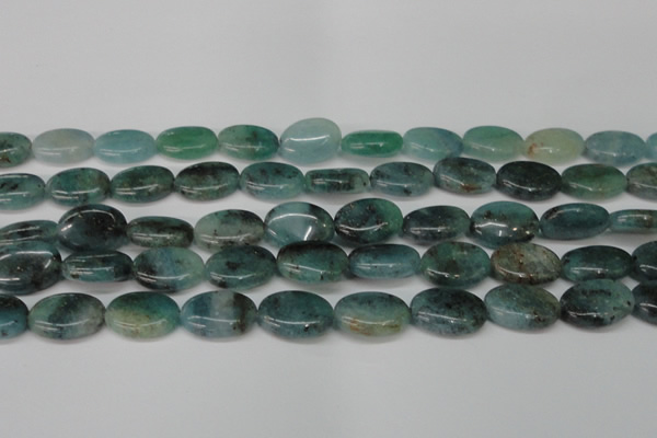 CAQ631 15.5 inches 15*20mm oval aquamarine gemstone beads