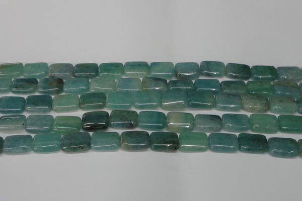 CAQ645 15.5 inches 12*16mm rectangle aquamarine gemstone beads