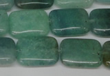 CAQ646 15.5 inches 13*18mm rectangle aquamarine gemstone beads