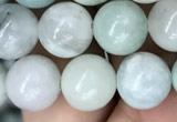 CAQ843 15.5 inches 10mm round aquamarine beads wholesale