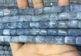 CAQ918 15.5 inches 8*12mm tube aquamarine gemstone beads