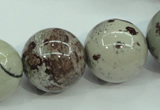 CAR09 15.5 inches 20mm round artistic jasper beads wholesale