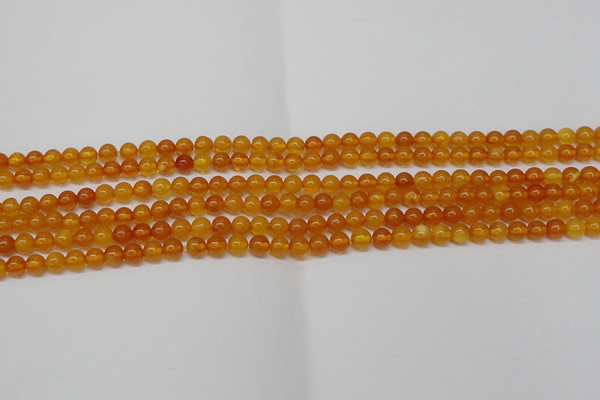 CAR102 15.5 inches 5mm round natural amber beads