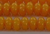 CAR410 15.5 inches 6*9mm rondelle synthetic amber beads wholesale