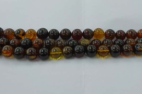 CAR509 15.5 inches 15mm - 16mm round natural amber beads wholesale