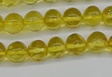 CAR555 15.5 inches 4mm - 5mm round natural amber beads wholesale