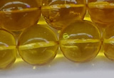 CAR567 15.5 inches 15mm - 16mm round natural amber beads wholesale