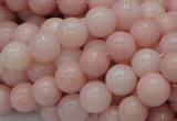 CAS05 15.5 inches 10mm round pink angel skin gemstone beads