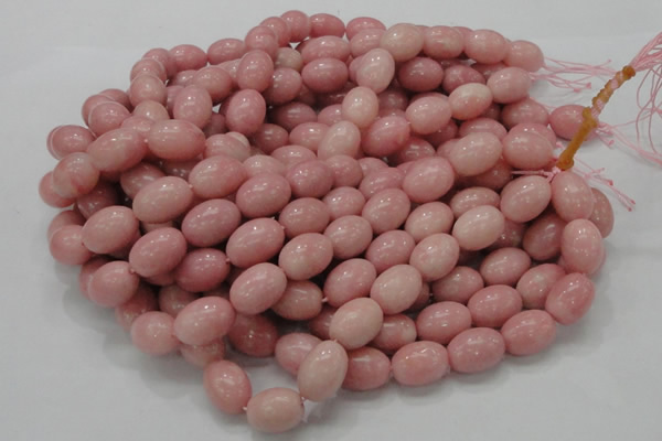 CAS11 15.5 inches 13*18mm rice pink angel skin gemstone beads