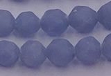 CAS213 15.5 inches 12mm faceted nuggets blue angel skin gemstone beads