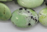 CAU205 15.5 inches 22*30mm oval Australia chrysoprase beads