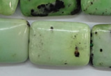 CAU206 15.5 inches 22*30mm rectangle Australia chrysoprase beads