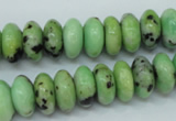 CAU220 15.5 inches 6*12mm rondelle Australia chrysoprase beads