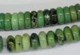 CAU28 15.5 inches 5*12mm rondelle australia chrysoprase beads wholesale